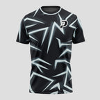 Black and White Peaks Design – Padel T-Shirt
