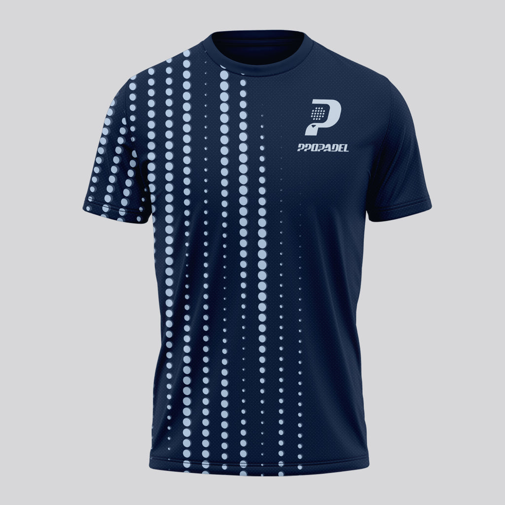 Design Phrase Padel Printed Sleeves Orange Padel T-Shirt