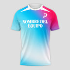 Design Phrase Track Passion Celeste Pink Padel T-Shirt