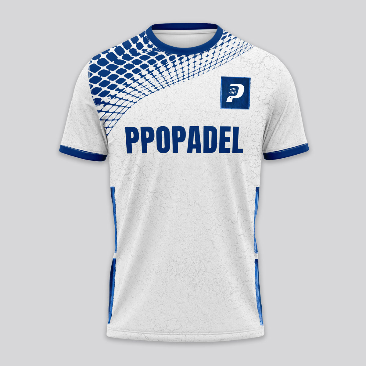 Design Phrase Padel Printed Sleeves Orange Padel T-Shirt
