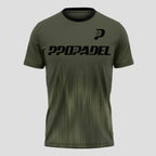Minimalist Olive Green Sporty Style – Padel T-Shirt