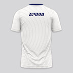 Design Phrase Padel Printed Sleeves Orange Padel T-Shirt