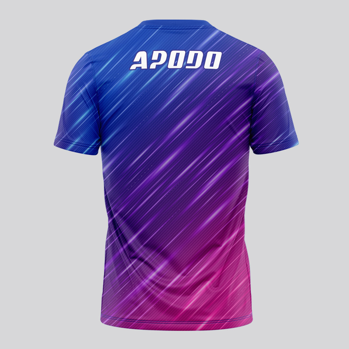 Design Phrase Padel Printed Sleeves Orange Padel T-Shirt