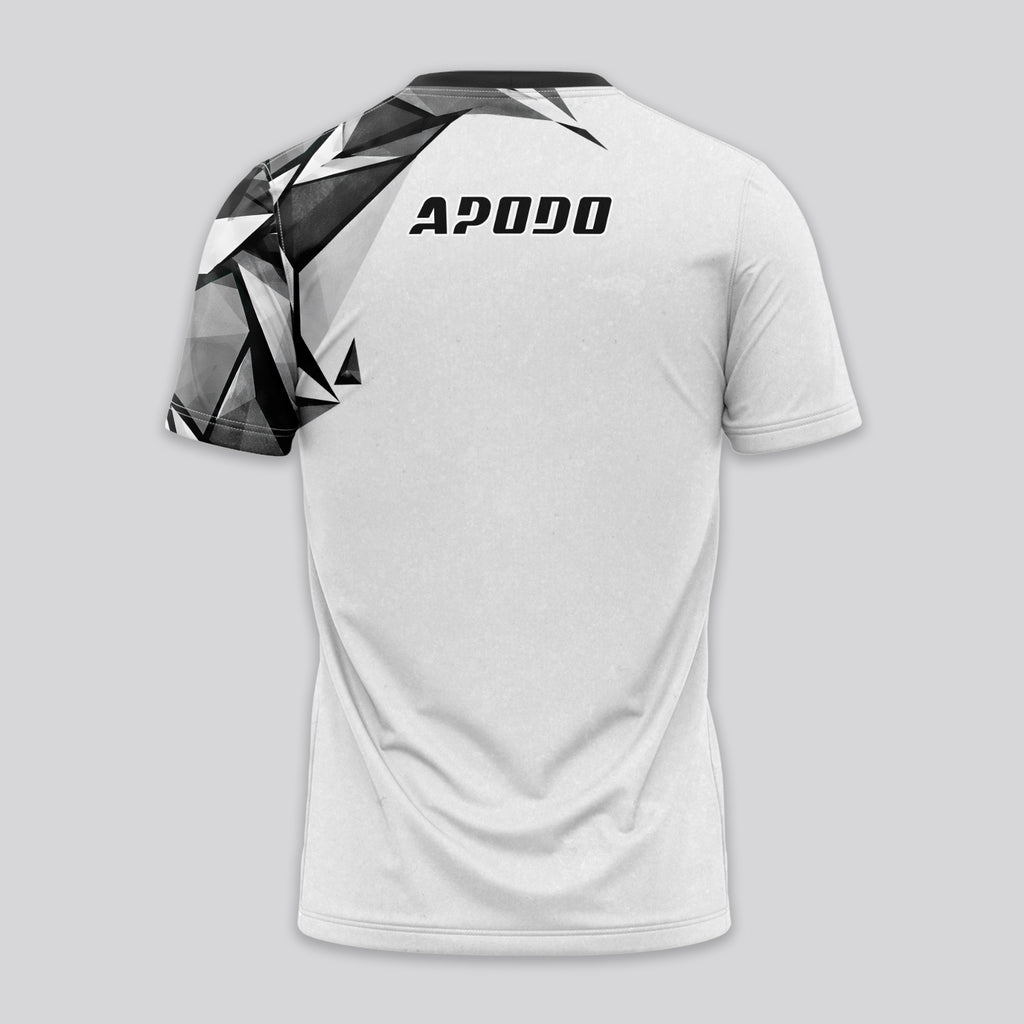 Design Phrase Padel Printed Sleeves Orange Padel T-Shirt