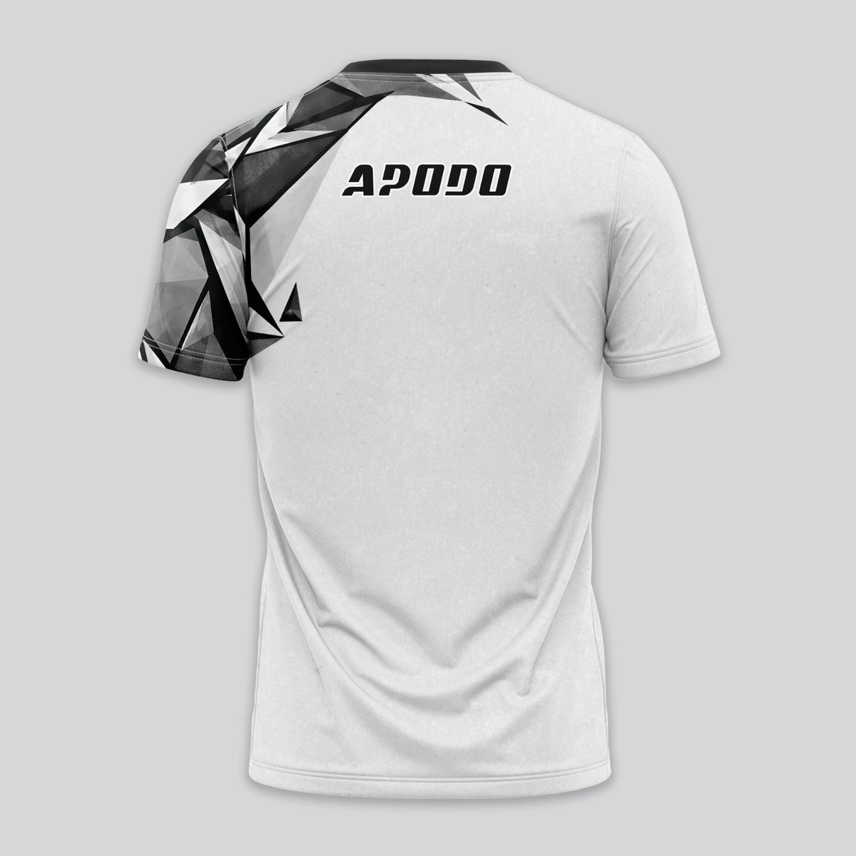 Design Phrase Padel Printed Sleeves Orange Padel T-Shirt
