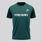 Design Phrase Padel Printed Sleeves Orange Padel T-Shirt