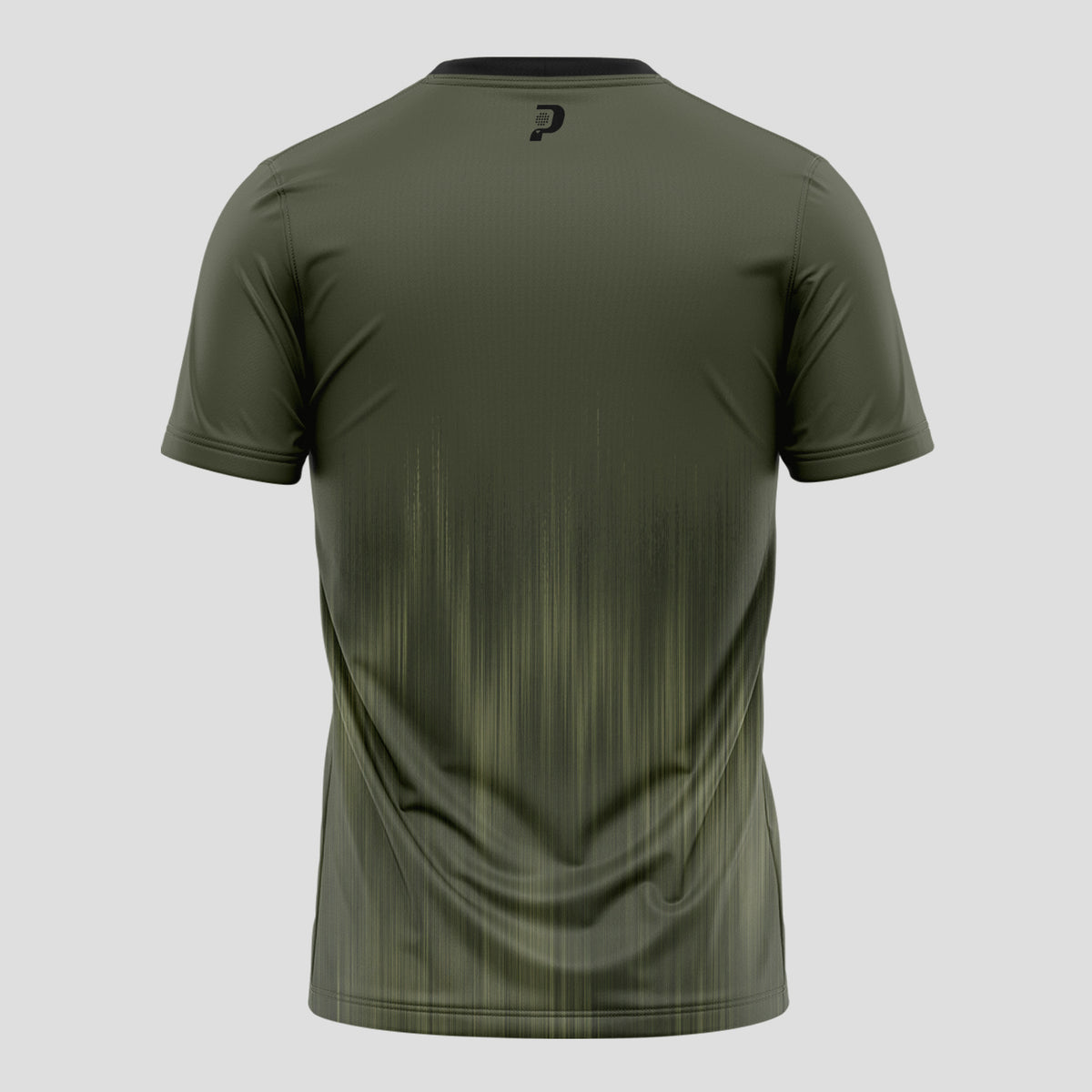 Minimalist Olive Green Sporty Style – Padel T-Shirt