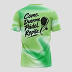 Eat Sleep Padel Repeat Phrase Design Padel T-Shirt