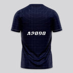 Design Phrase Padel Printed Sleeves Orange Padel T-Shirt
