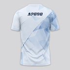 Design Phrase Padel Printed Sleeves Orange Padel T-Shirt