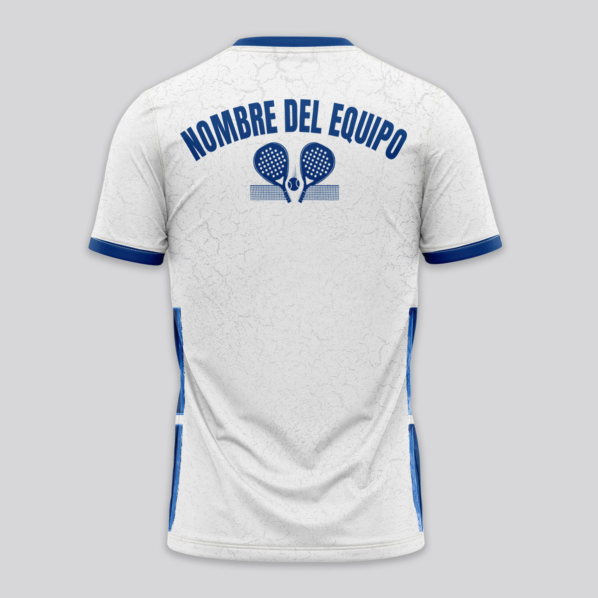 Design Phrase Padel Printed Sleeves Orange Padel T-Shirt