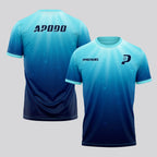 Design Phrase Padel Printed Sleeves Orange Padel T-Shirt