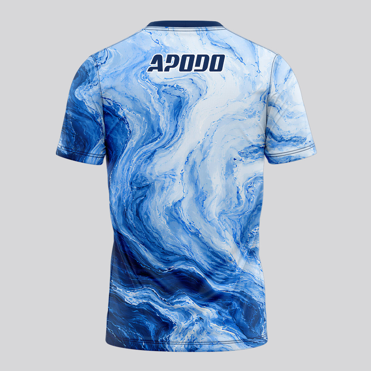 Design Phrase Padel Printed Sleeves Orange Padel T-Shirt