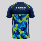 Design Phrase Padel Printed Sleeves Orange Padel T-Shirt