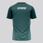 Design Phrase Padel Printed Sleeves Orange Padel T-Shirt