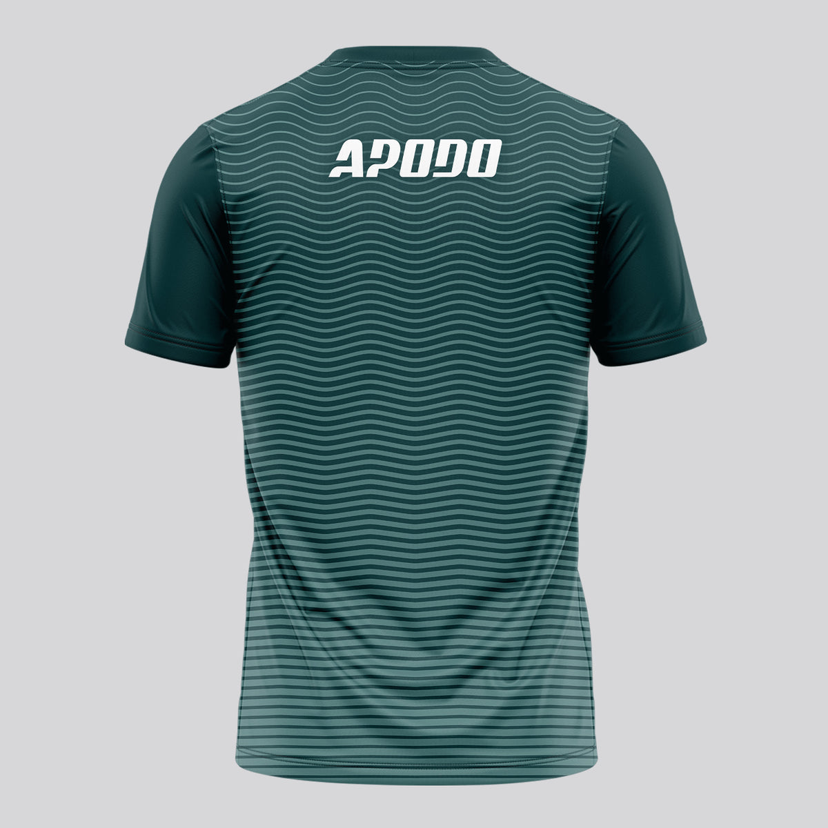 Design Phrase Padel Printed Sleeves Orange Padel T-Shirt