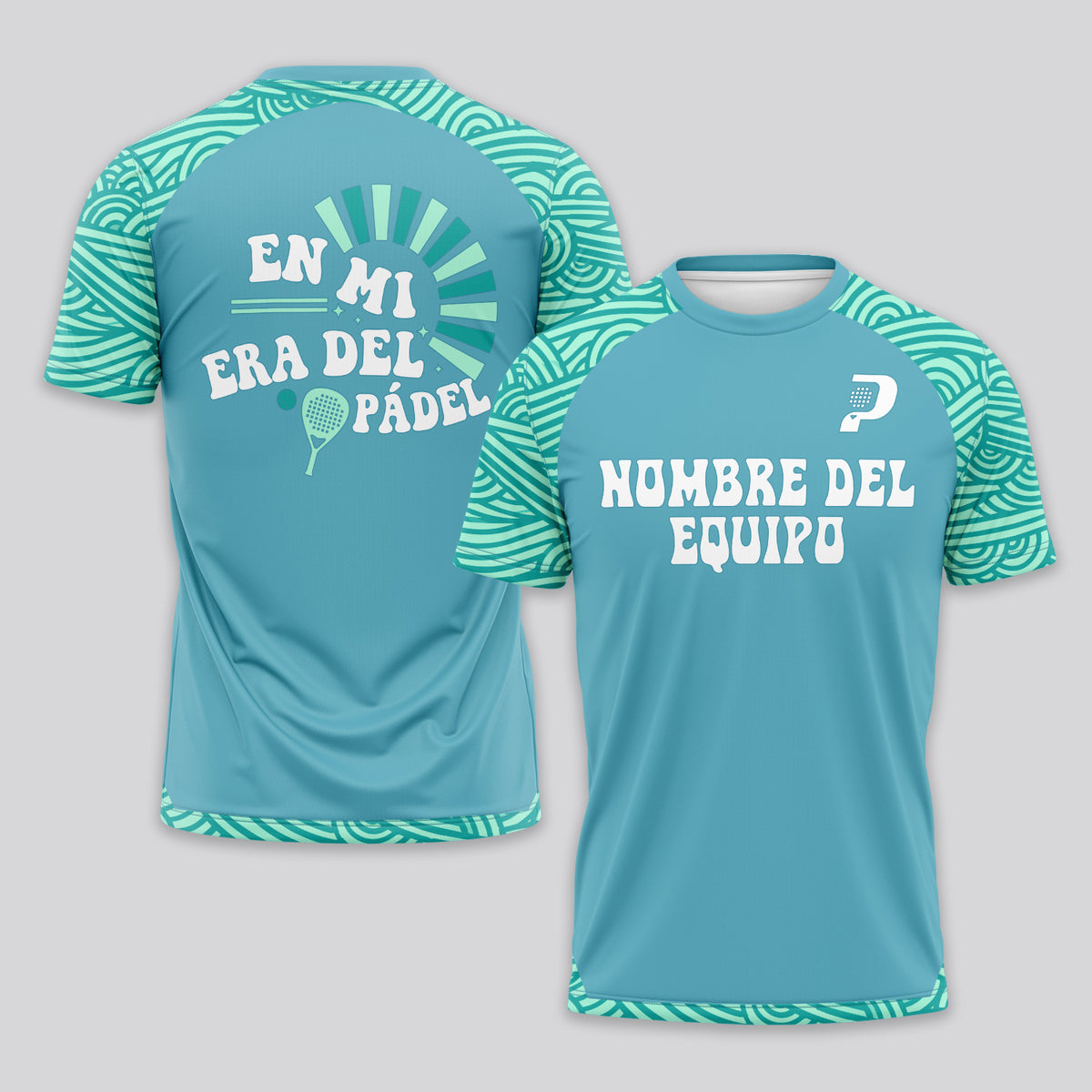 Design with Phrase "In My Padel Era" Padel T-Shirt