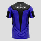Blue and Black - Premium Sportswear Design - Padel T-Shirt