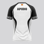 Design Phrase Padel Printed Sleeves Orange Padel T-Shirt