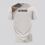 Design Phrase Padel Printed Sleeves Orange Padel T-Shirt