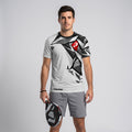 Design Phrase Padel Printed Sleeves Orange Padel T-Shirt