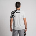 Design Phrase Padel Printed Sleeves Orange Padel T-Shirt