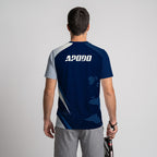 Design Phrase Padel Printed Sleeves Orange Padel T-Shirt
